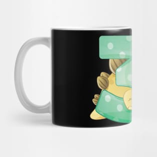 3rd Birthday Cute Little Dinosaur Mug